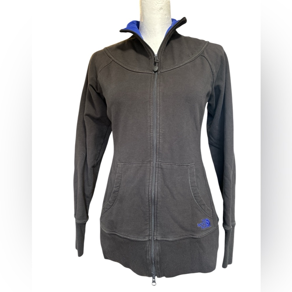 The North Face Full Zip Sweatshirt Funnel Neck Women’s Size Large Size Medium
